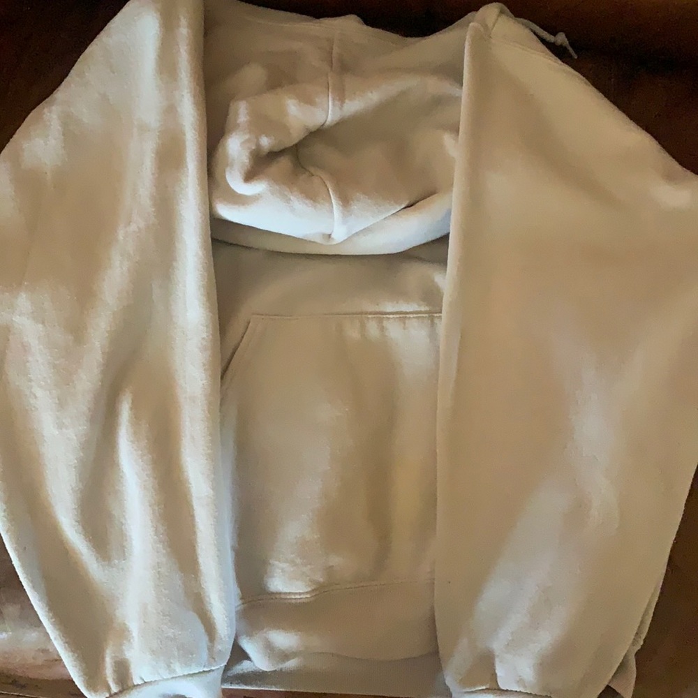 Tan fitted hoodie